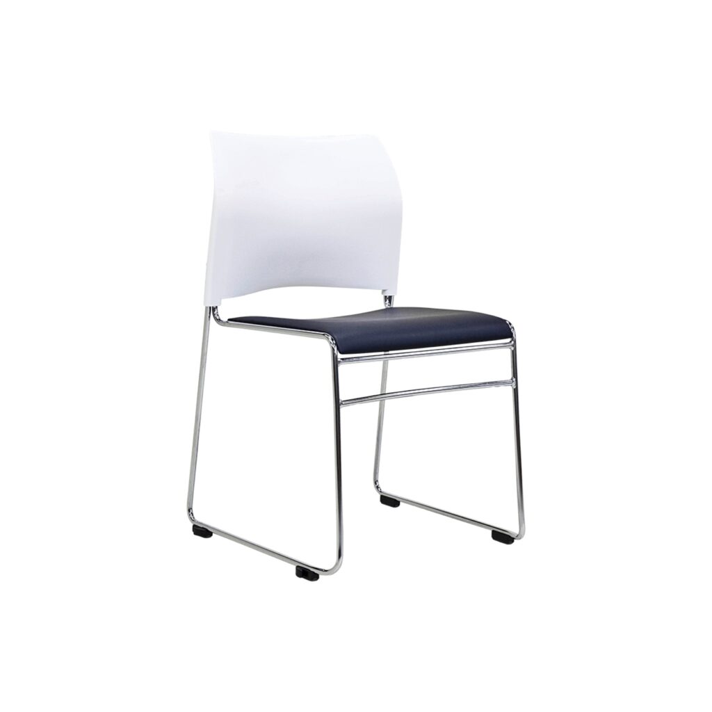 Buro Chrome Maxim (White Back) Direct Office Furniture